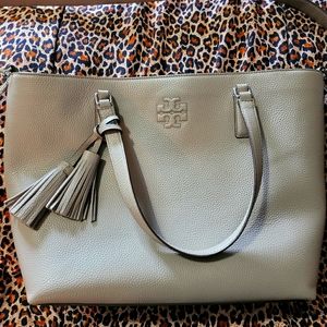 Tory Burch crossbody gray bag